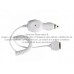 Cargador para coche a conector 30 pin para equipos Apple